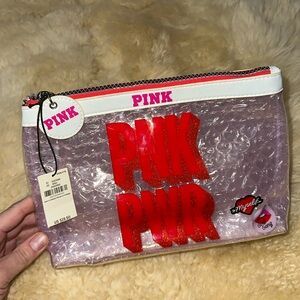 Victoria’s Secret Pink cosmetic bag NWT